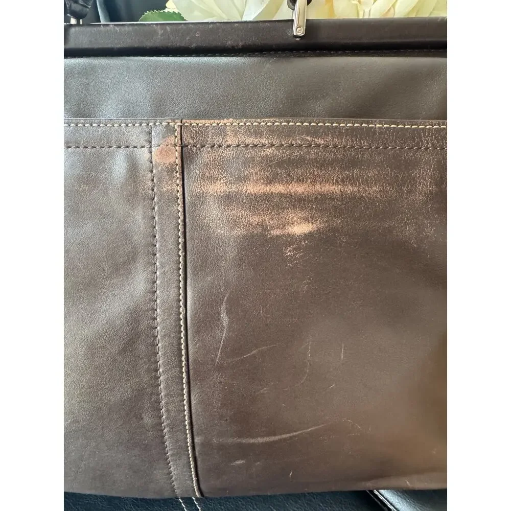Authentic COACH F70098 Brown Business Beekman Messenger Briefcase Laptop (210